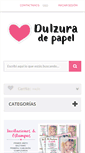 Mobile Screenshot of dulzuradepapel.com